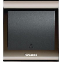 Viko Panasonic Thea Blu Light Anahtar, Çerçeve Una+füme, Kapak Füme