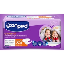 Canped Tekstil Yüzeyli Belbantlı Hasta Bezi Extra Küçük Boy XS 30'Lu