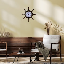 Eskitme Kavelalı Dümen Duvar Saati Pl-d3701e