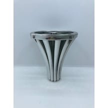 Plastik.12 Cm, Krom Kaplama Koltuk,mobilya,ünite Ayağı 4 Adet