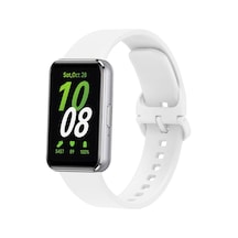 Galaxy Fit 3 Silikon Kordon Nvth Krd-110 Strap Kayış-beyaz