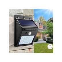 20 Led Solar Güneş Enerjili Bahçe Aydınlatması Aplik Kamp Lambası