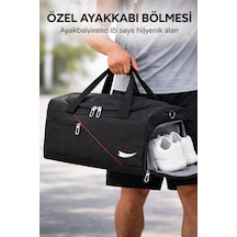 Barberri Seyahat El Çantası Siyah
