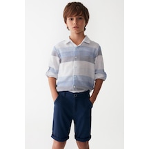 Erkek Çocuk Baran Gömlek 46322 - Mavi