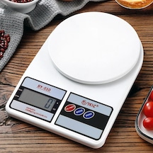 Terazi By-010 Dijital Mutfak Terazisi - Mutfak Tartısı - Dara Alma Özellikli, Lcd Ekran, Otomat Diğer