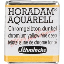 Schmincke Horadam Aquarell Artist Sulu Boya Chrome Yellow Deep, No Lead Yarım Tablet