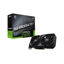 Msı Geforce Rtx5070 12g Shadow 2x Oc 12gb Gddr7 192bıt 1xhdmı 3xdp Ekran Kartı