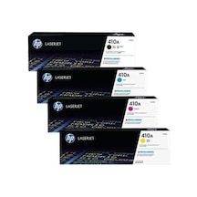 Hp 410a Toner 4'lü Set Cf410a-cf411a-cf412a-cf413a M452dn