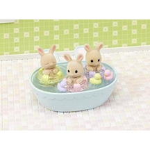 Sylvanian Families Epoch Esf5707 Üçüzler Banyo Seti Oyuncak