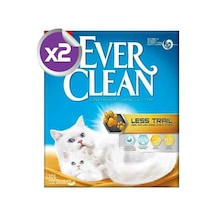 Ever Clean Less Trail Patilere Yapışmayan Kalın Taneli Topaklaşan Kedi Kumu 2 x 10 L
