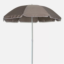 Eğilebilen Plaj Şemsiyesi, Balkon Şemsiyesi, 200 cm Gri