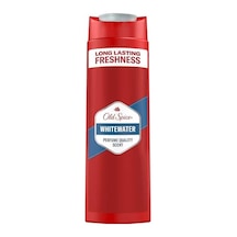 Old Spice Whitewater Erkekler İçin Duş Jeli Ve Şampuan 400 Ml Uzun Süreli Tazelik, Parfüm Kalitesinde Koku, Derinlemesine Temizlik Acai Üzümü