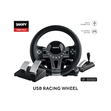 Snopy V5h Pro Xbox One S/ps4/ps3/pc/swıtch Metalik Pro Oyuncu Direksiyonu