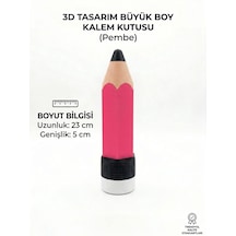 Kalem Şeklinde Kalemlik 124-Pembe