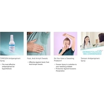Tereson El,ayak, Koltuk Altı Terleme Önleyici Ve Ter Kokusuna Karşı Koruma Antiperspirant Sprey 50 Ml
