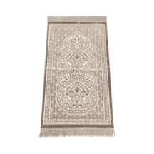 Kadife İnci Seccade Velvet Pearl - Kahverengi