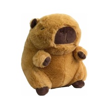 20 Cm Peluş Capybara - Sevimli Ve Yumuşak Kapibara Oyun Arkadaşı Çok Renkli