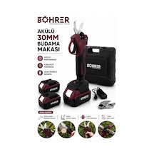 Böhrer Ba011369 Akülü Dal Budama Bağ Makası 36v 5ah