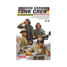 1/35 Modern Alman Tank Mürettebatları 4 Adet Figür Maketi, Meng Hs006