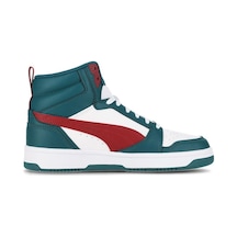Puma Rebound V6 Mid Jr Unisex Spor Ayakkabı 39383118 Yeşil