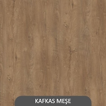 Rafkestir 3 Lü Atalanta Duvar Raf Seti Kafkas Meşe ( Mat )