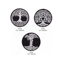 Ütü İle Yapışan Arma-patch-yama Yaşam Ağacı-döngüsü-iskandinav Mitolojik Vikings Sembol 3'lü Set - 837265522