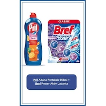Adana Portakalı 653ml Power Aktiv Katı Tuvalet Bloğu Tekli Lavanta Set pktappaktbltset-5806