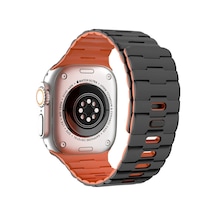 Apple Watch Uyumlu Ultra 49mm Wowen Kordon Silikon