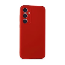 Herşeytrend Samsung Galaxy Uyumlu A15 4g Kılıf First Silikon - Kırmızı Çok Renkli