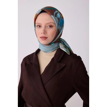 BELLİ Belli Twill İpek Eşarp 26ya4303d01 84 Çok Renkli