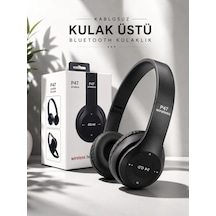 Mey İthalat Kulak Üstü Tf Kart Ve Aux Destekli Ergonomik Bluetooth Kulaklık