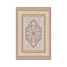 Kartela Halı Vina Halı Jüt Taban Dokuma Halı Gül Kurusu - 100 X 150 Cm