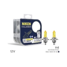 Niken 12v H4 60/55w Sarı Işık Ampul P43t 2800k