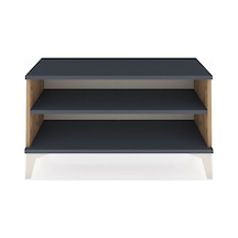 Arges Şifonyer Tek Raflı 88x30x48 Çam-antrasit Atlas Çam