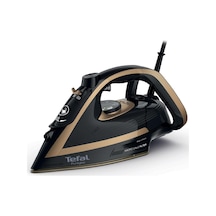 Fv8064 Puregliss Buharlı Ütü 3000 Watt 280 G/dk Buhar Darbe 0 50 G/dk Değişken Buhar Dikey Buharlı Durilium Airglide Autoclean Ütü Tabanı Micro-calc Filtre, Siyah/altın