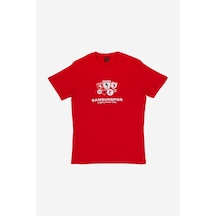 Samsunspor Legacy Never Dies Baskılı T-shırt Kırmızı