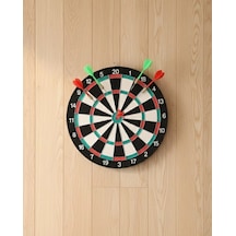 Mey İthalat 17 İnç Dart Tahtası Şık Tasarım Dayanıklı Yapı Ve Dart Oku Hediyeli