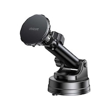 Wondernest Yesido C160 Vantuz Teleskopik Çubuk Manyetik Araç Telefon Tutucu Siyah Siyah