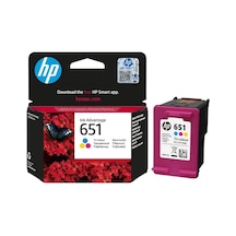 Hp 651 Color Renkli Kartuş C2p11ae, Deskjet 5645, 5575, Officejet 202