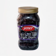 Yener Siyah Kuru Sele Zeytin 900 Gr Doğal Fermante