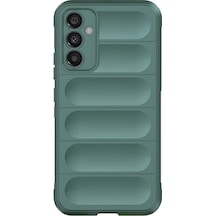 Samsung Galaxy Uyumlu A05s Kılıf Optimum Silikon - Koyu Yeşil Diğer