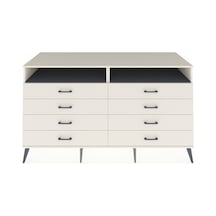 Kronos Konsol 2 Raflı 8 Çekmeceli 176x59x99 Aytaşı-antrasit/ayta Aytaşı-antrasit/aytaşı