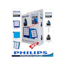 Philips Uyumlu Fc9924/07 Marathon Ön Ve Arka Hepa Filtre Seti (409054759)