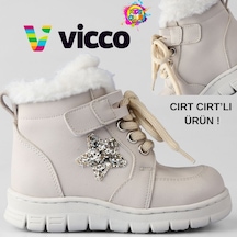 Vicco Punto Kürklü Ortopedik Çocuk Bot Bej