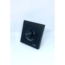 Netelsan Byobu Siyah Dimmer Anahtarı (Çerçeve Dahil)