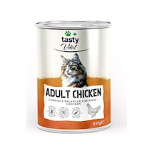 Tavuklu Yetişkin Kedi Konservesi Pate Ve Yumuşak Formda 415 Gr