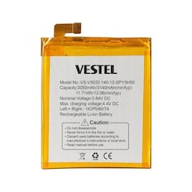 Vestel Uyumlu Venüs V3 5020 Pil Batarya A Kalite Sku64538