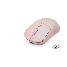 Dual Mode Şarjlı Kablosuz Mouse 2.4 Ghz Bluetooth 5.0 4000 Dpı Pembe Hdx3415p