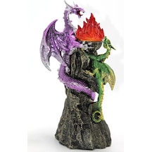 Polyester Ledli Dragon Figürü Alk2335 1