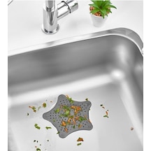 Kaymaz Yıldız Süzgeç Sea114krşk Dekoratif Lavabo Ve Küvet Süzgeci Modern Tasarım Çok Renkli